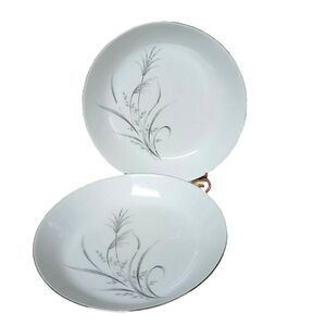 2 Castle Court Coupe Bowls Wheat Spray Soup Salad Cereal Kitchen Decor 7.5"